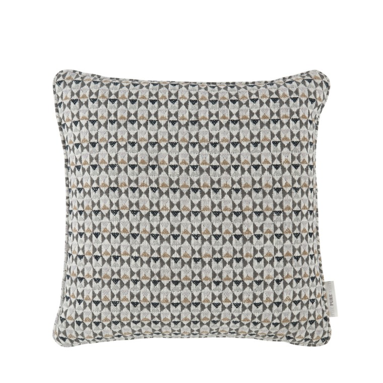 cushion nala charcoal self piped edge main