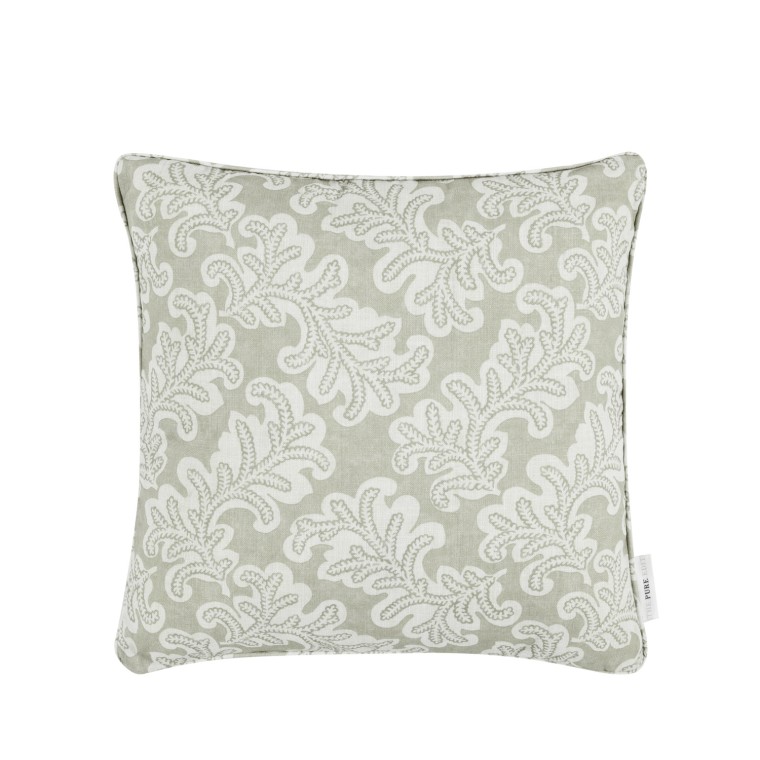 Odila Oat Printed Cotton Cushion 43cm x 43cm