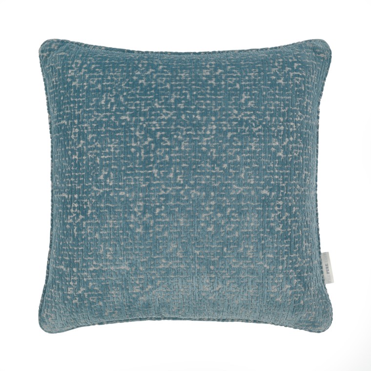 cushion yana teal self piped edge main