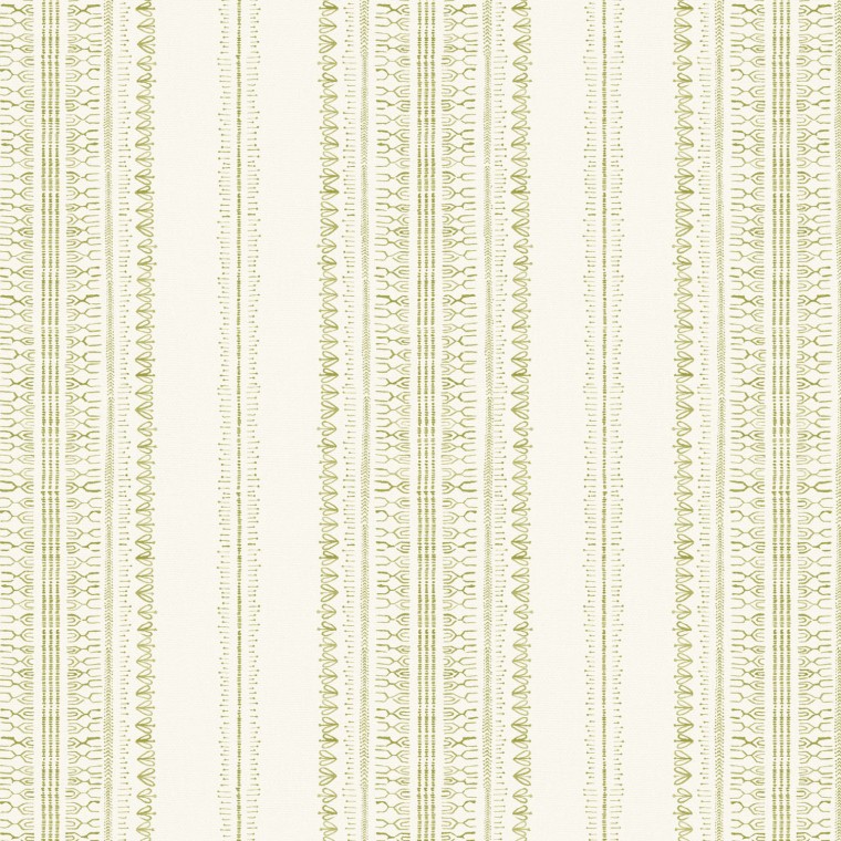 Bodo Stripe Willow Printed Cotton Fabric