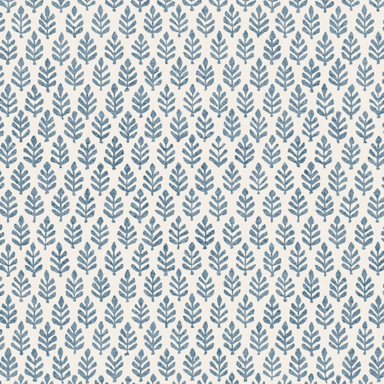 Folia Denim Printed Cotton Fabric