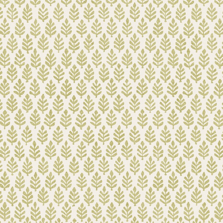 Folia Moss Printed Cotton Fabric