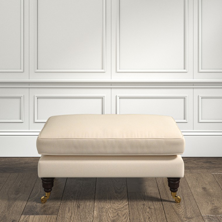 furniture bliss footstool cosmos parchment plain lifestyle