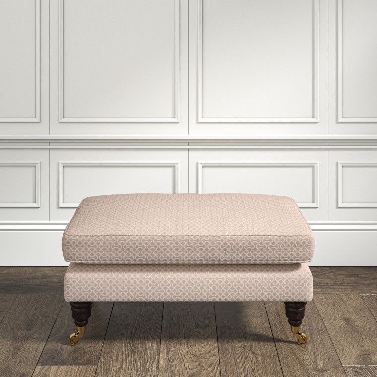 furniture bliss footstool sabra blush weave lifestyle