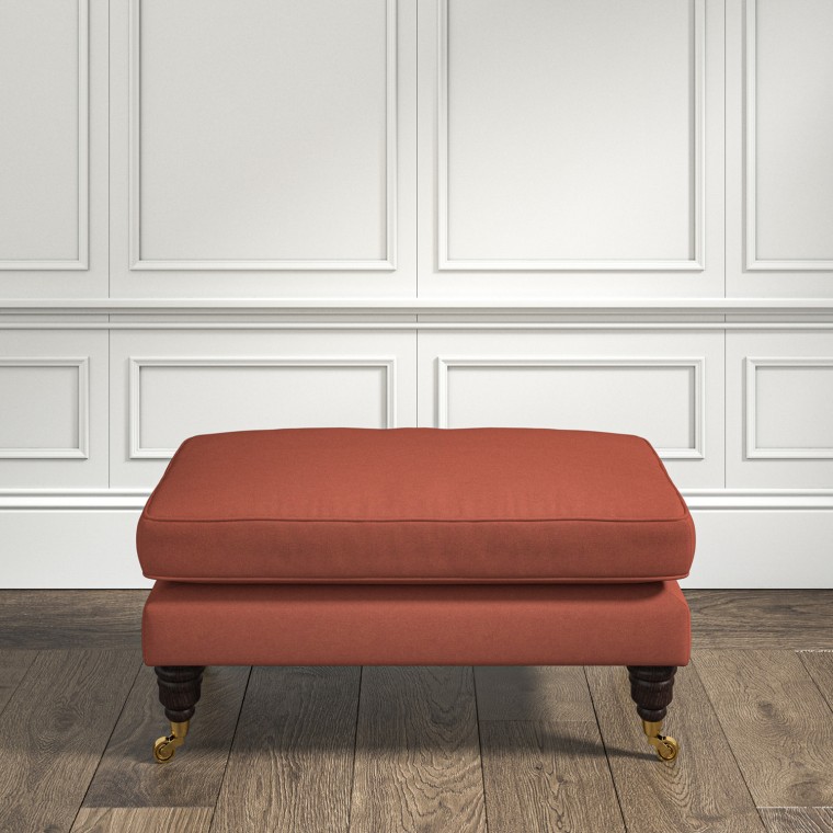 furniture bliss footstool shani cinnabar plain lifestyle