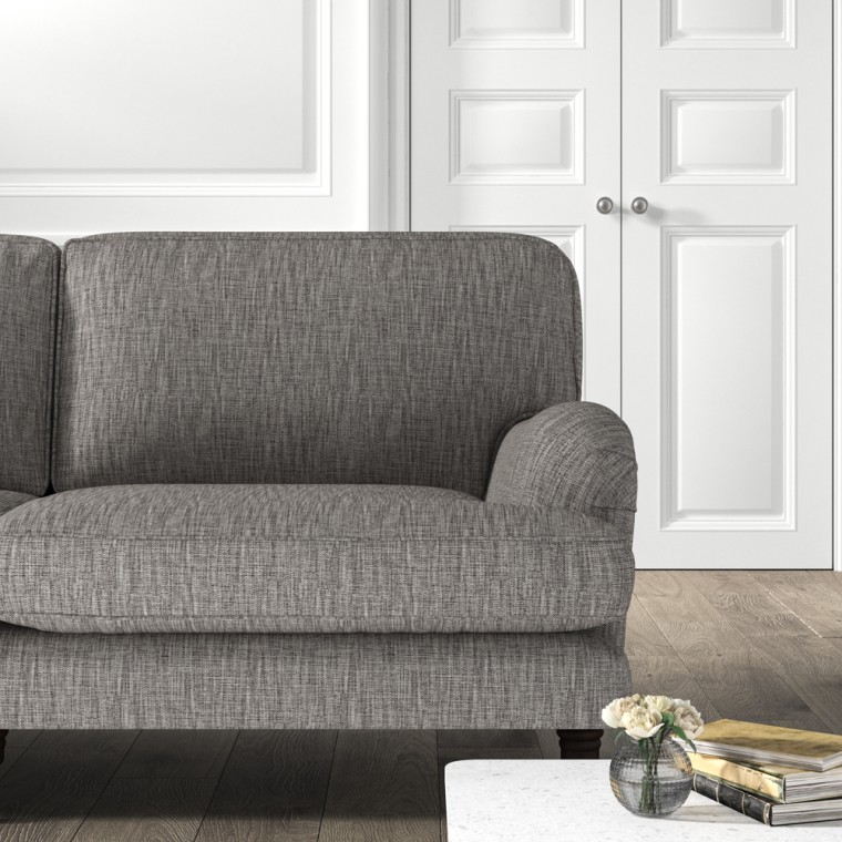 furniture bliss medium sofa kalinda charcoal plain lifestyle