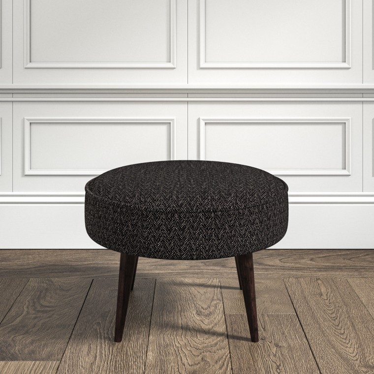 furniture brancaster footstool safara charcoal weave lifestyle