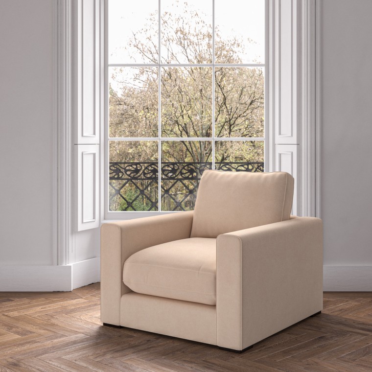 furniture cloud chair cosmos linen plain lifestyle