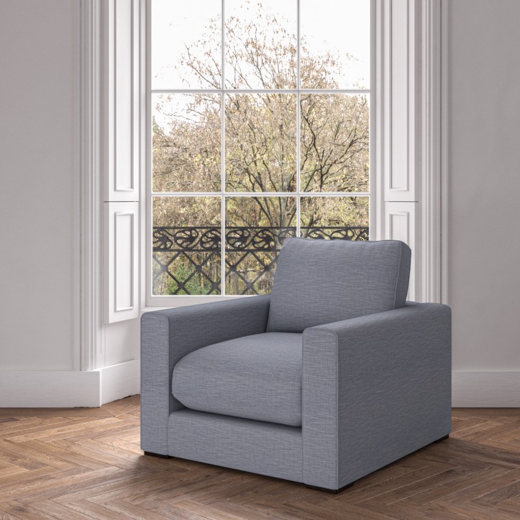 furniture cloud chair zuri denim plain lifestyle