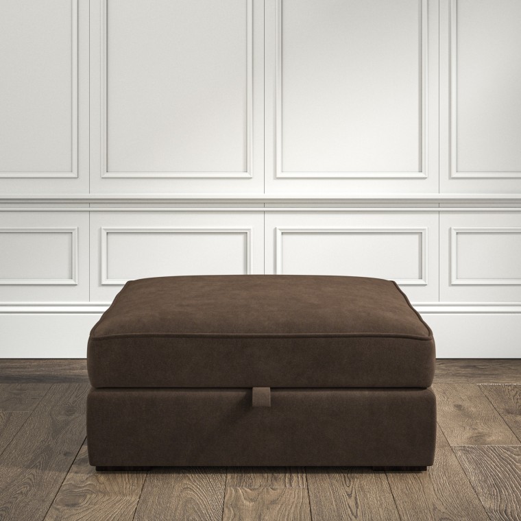 Cloud Storage Footstool Cosmos Espresso