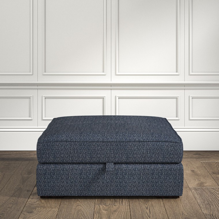 furniture cloud storage footstool safara indigo weave lifestyle