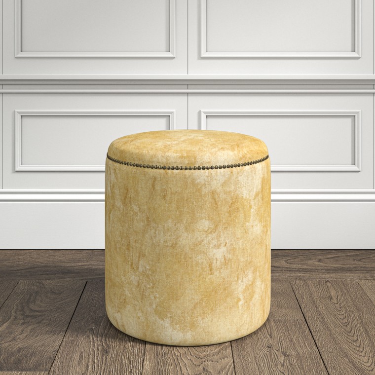 furniture malpaso footstool namatha ochre print lifestyle