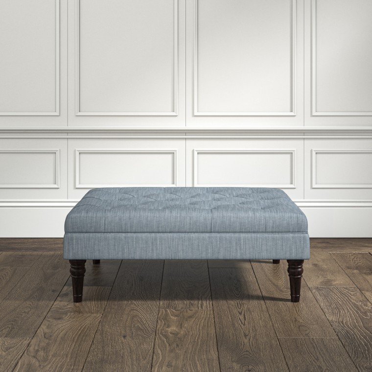 furniture monterey medium footstool amina denim plain lifestyle