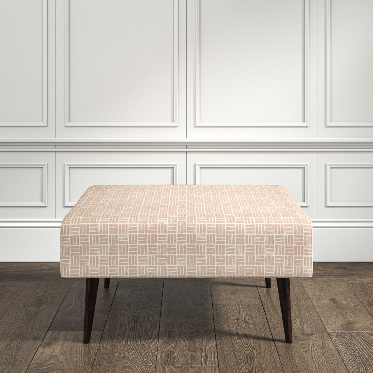 furniture ombu footstool atlas rose print lifestyle