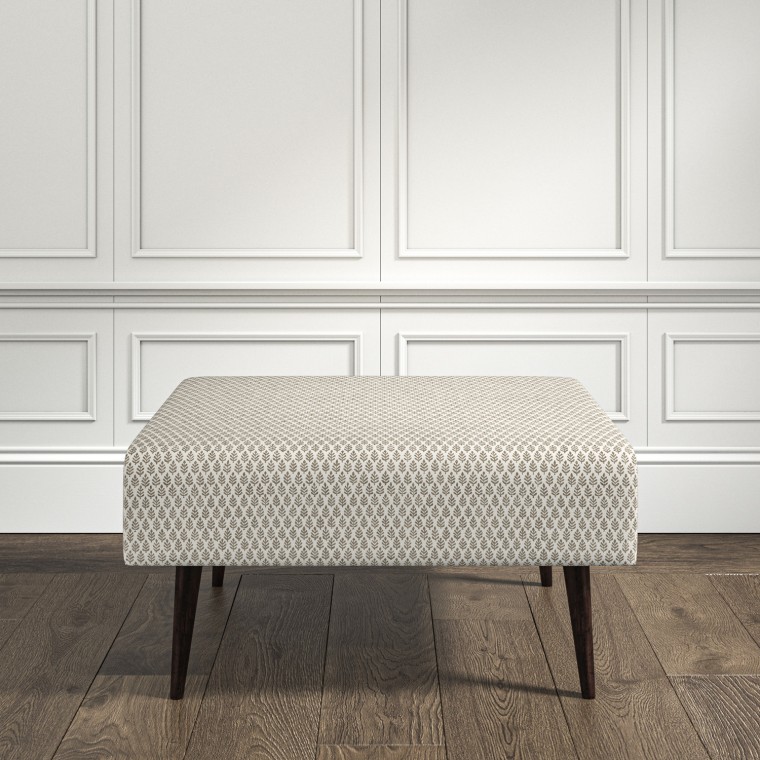 Ombu Footstool Folia Espresso