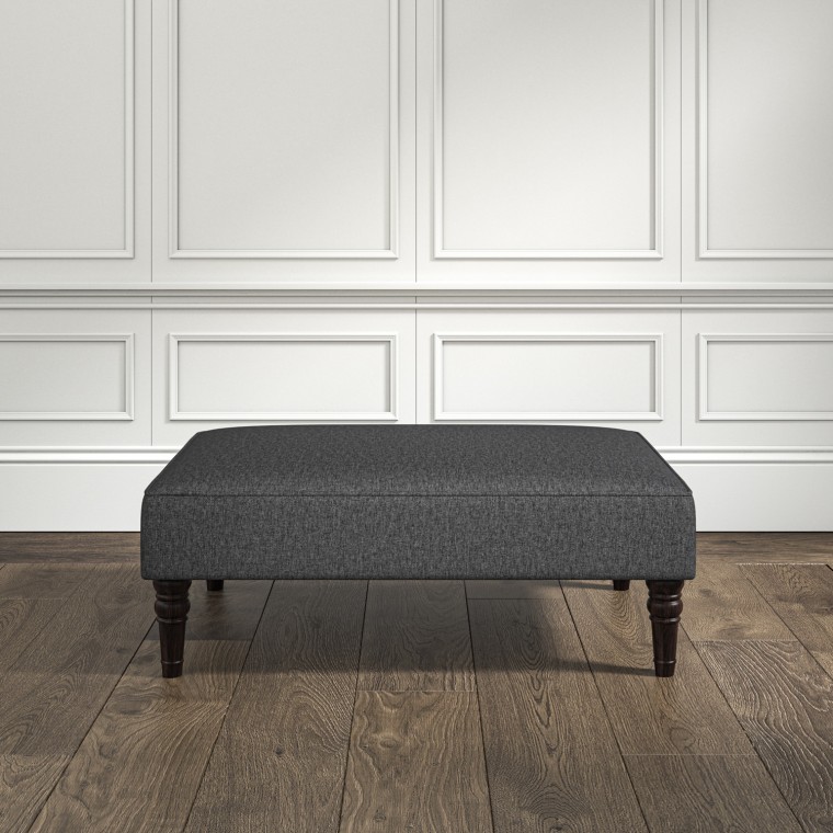 furniture savannah medium footstool bisa charcoal plain lifestyle