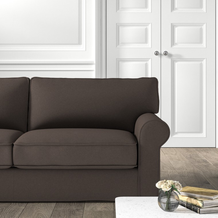 Vermont Loose Cover Sofa Shani Espresso