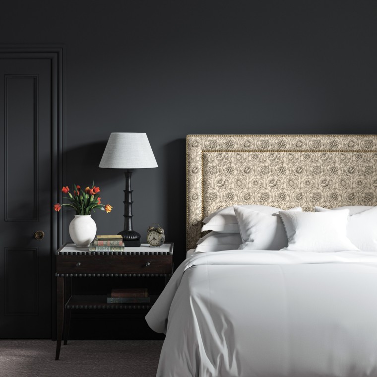 Painswick Headboard Lotus Charcoal