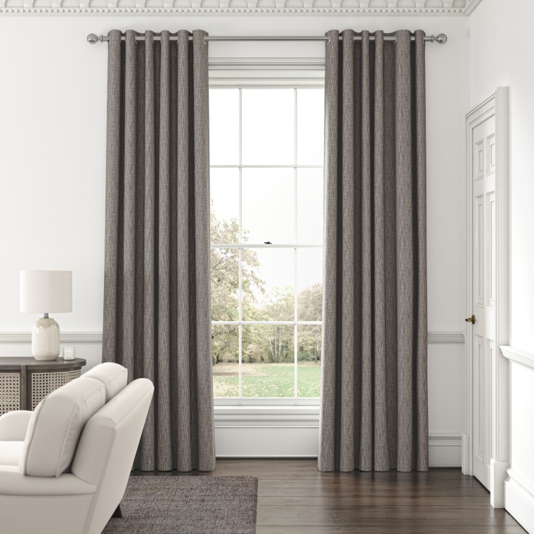 Kalinda Charcoal Curtains