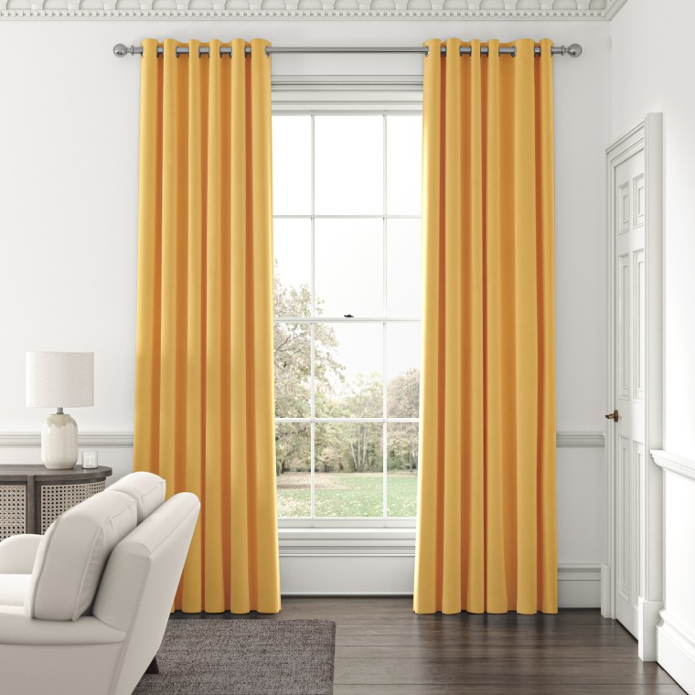 Larah Ochre Curtains