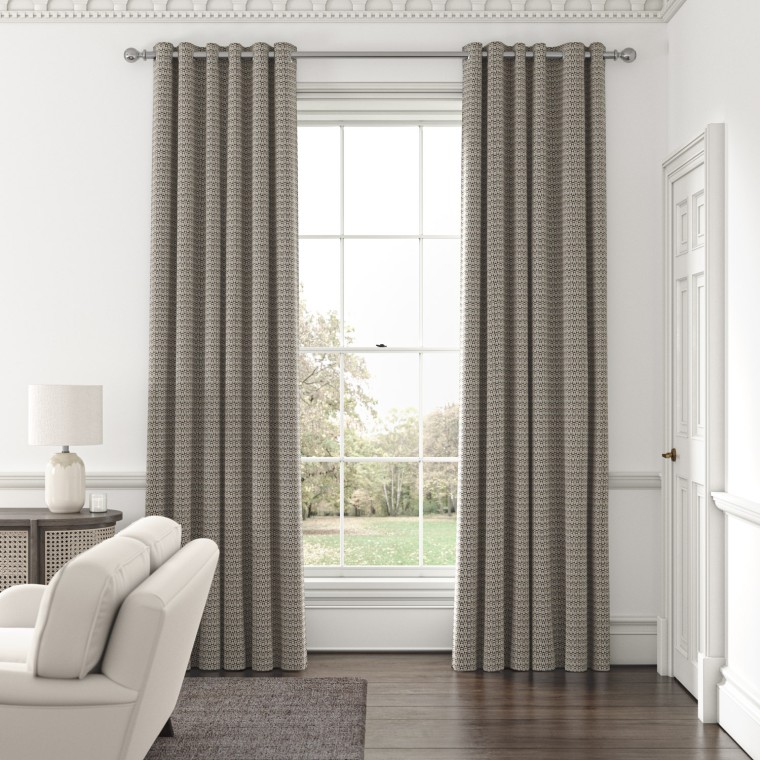 Nala Charcoal Curtains