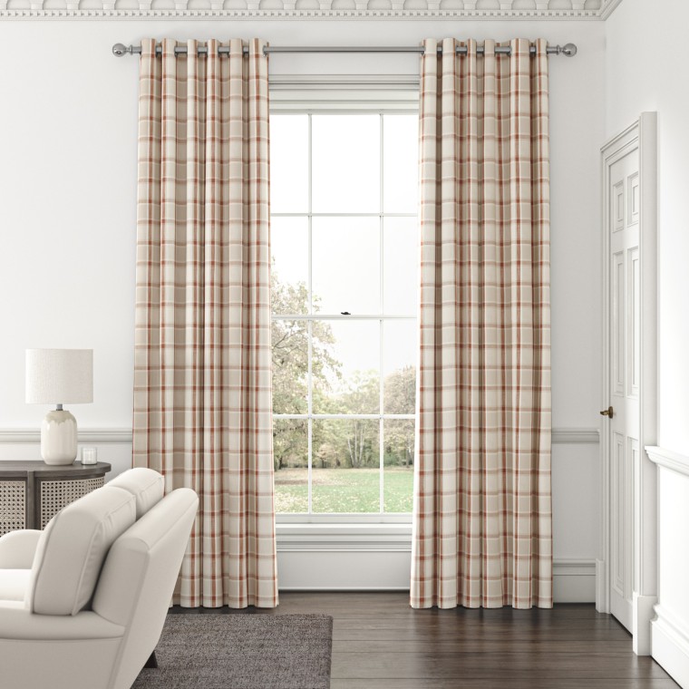 Oba Cinnabar Curtains