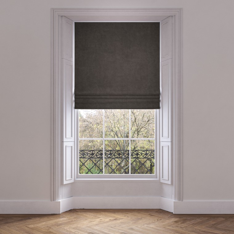 roman blind cosmos graphite plain lifestyle 1