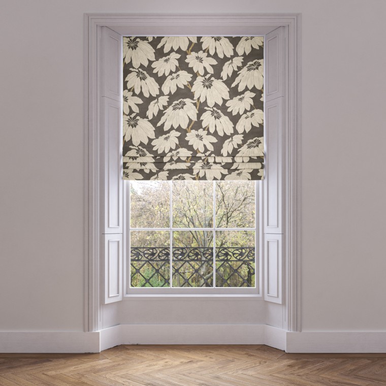 roman blind pondicherry smoke print lifestyle 1