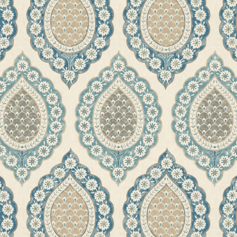 Wallpaper Indienne Lapis Flat